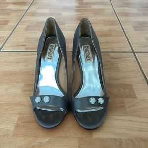 Badgley Mischka Peep Toe Heels